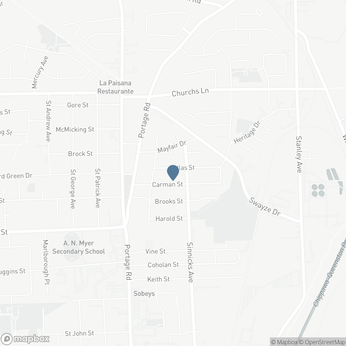 6018 ATLAS STREET, Niagara Falls, Ontario L2J 1T1